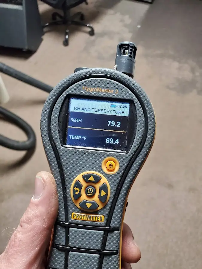 Moisture meter humidity assessment for Fire & Smoke Damage Restoration in Owings Mills